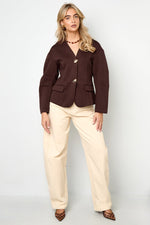 Polyestervezel (polyester) Damespakset Effen kleur Elegante herfst/winterkleding