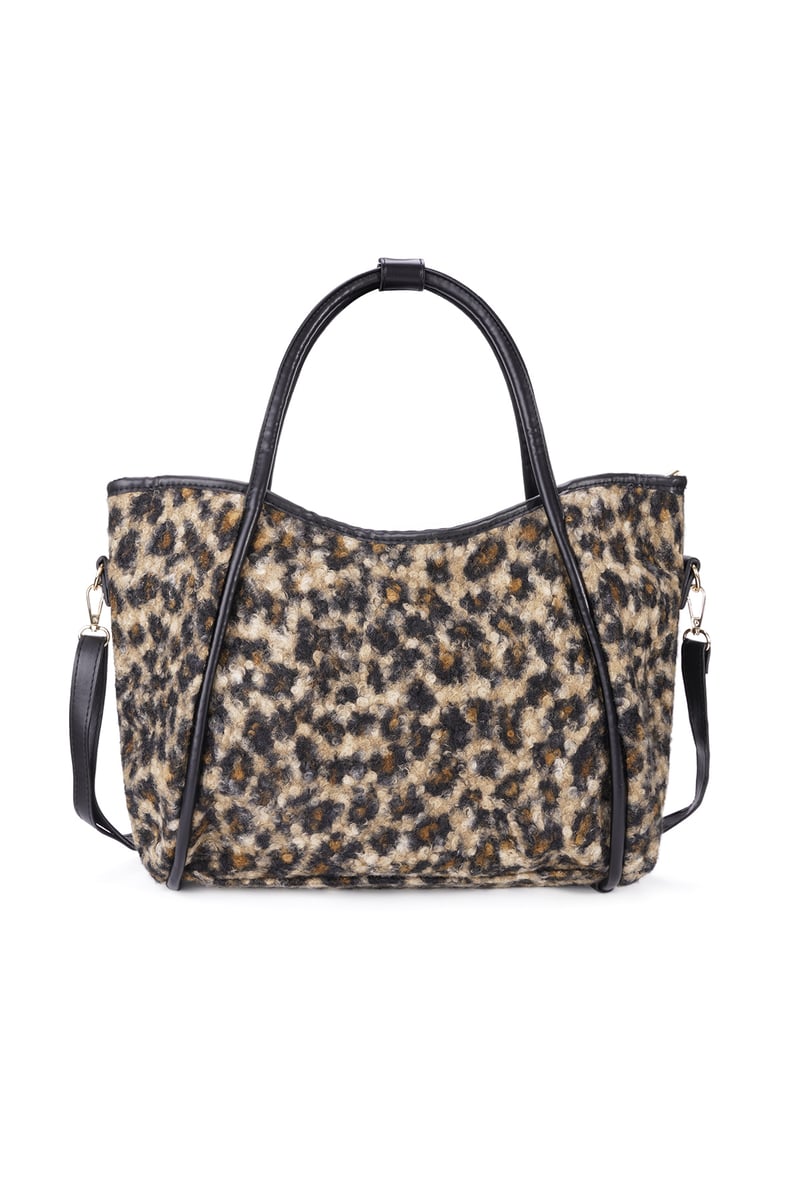Tote Bags Luipaardprint Casual Katoen Dagelijkse Accessoires