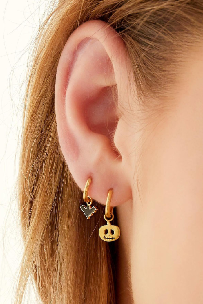 Pumpkin Charm Earrings