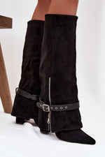Bold Stride Boots Laarzen met hoge hakken Yoozy Fashion