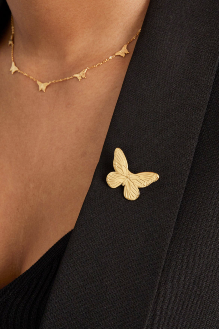 Vlinder Broche