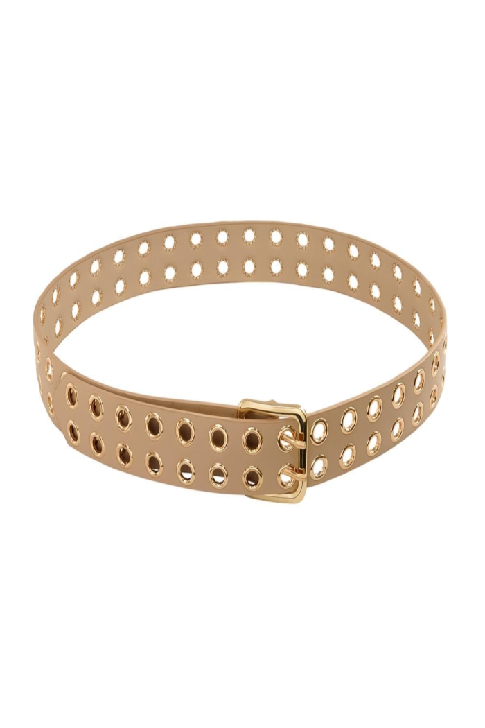 Perforated Bold Belt