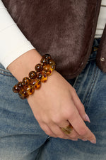Acryl kralen armbanden luipaardprint retro dagelijkse klassieke serie dames sieraden