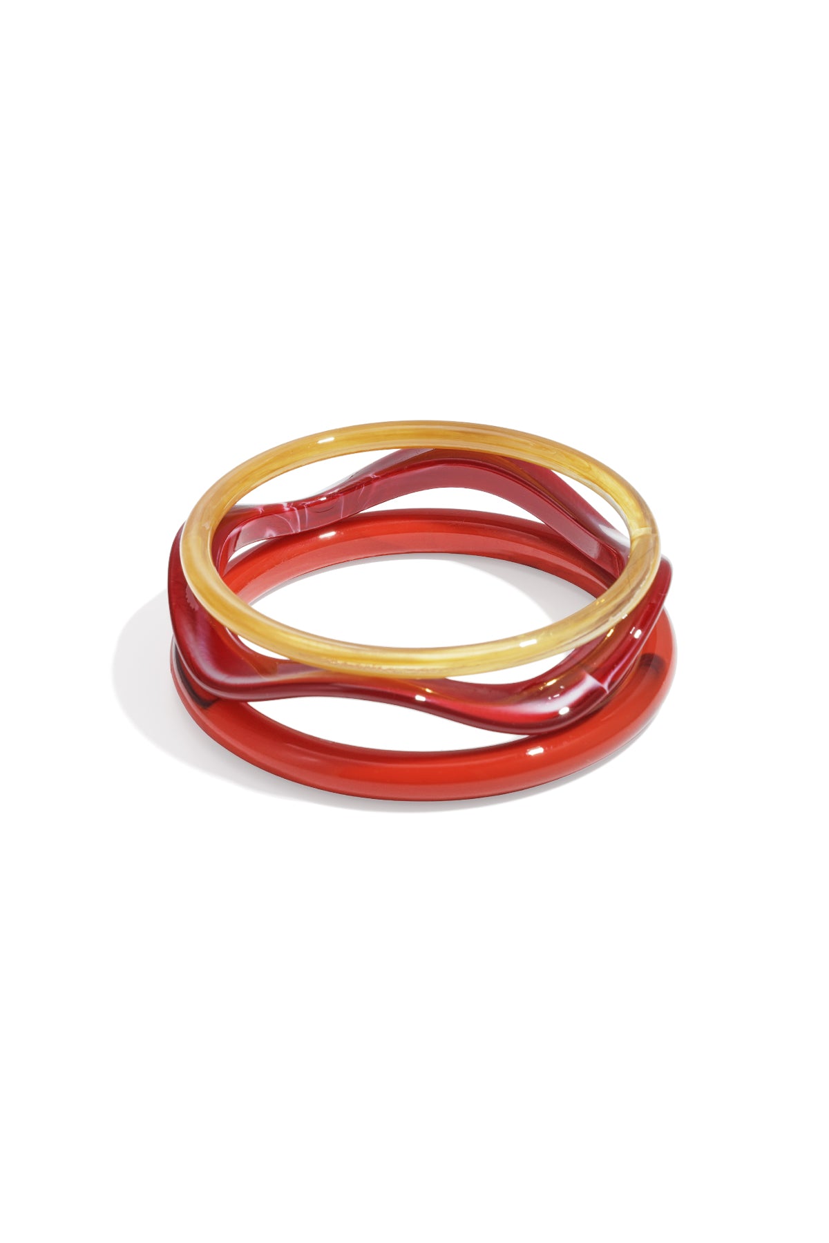 Acryl armbanden effen kleur casual dagelijks eenvoudig serie dames sieraden