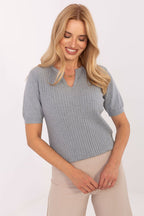  Trui met korte mouwen model 216767 Factory Price 