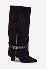  Laarzen met hoge hakken model 217211 Step in style 