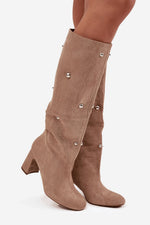  Laarzen met hoge hakken model 219861 Step in style 
