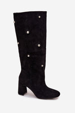 Laarzen met hoge hakken model 219862 Step in style 