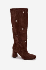  Laarzen met hoge hakken model 219863 Step in style 