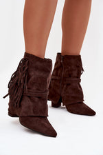  Laarsjes met hoge hak model 221129 Step in style 