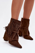  Laarsjes met hoge hak model 221130 Step in style 