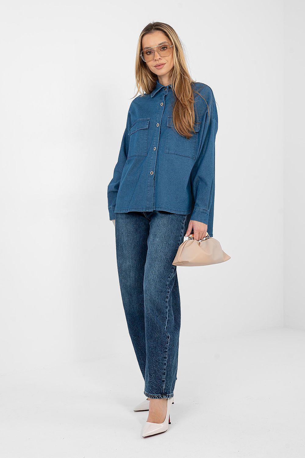  Overhemd met lange mouwen model 224204 Italy Moda 