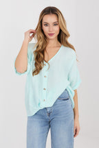  Overhemd met korte mouwen model 225511 Italy Moda 