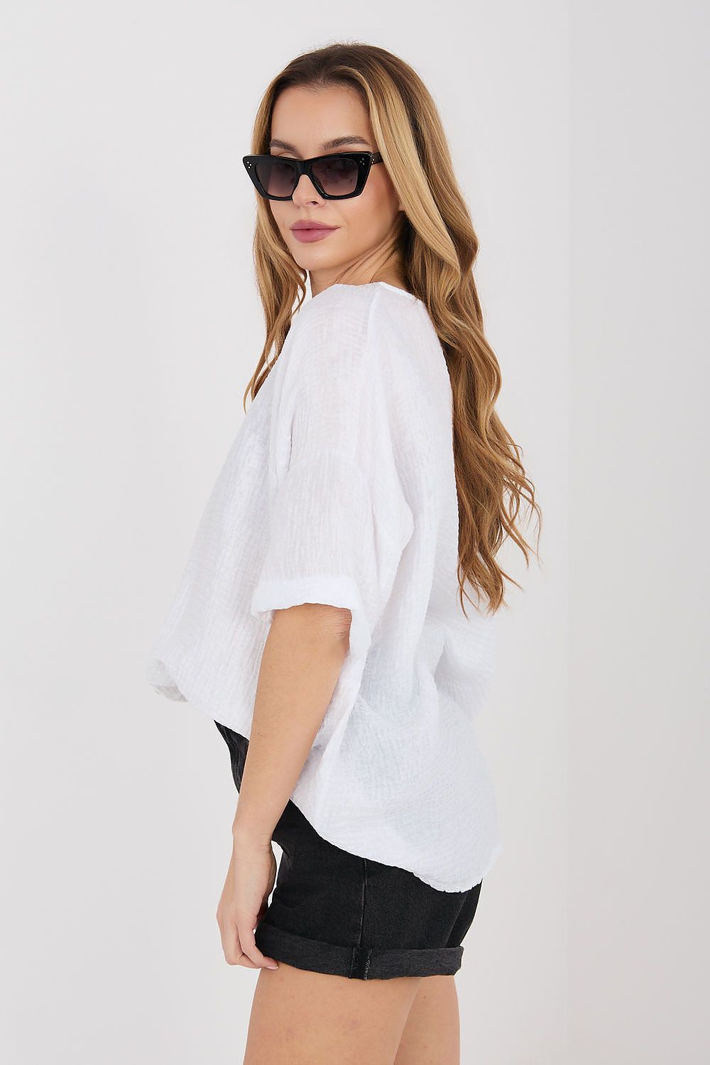  Overhemd met korte mouwen model 225512 Italy Moda 