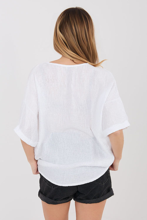  Overhemd met korte mouwen model 225512 Italy Moda 