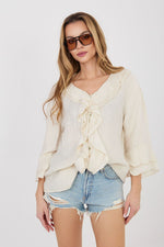  Overhemd met lange mouwen model 225519 Italy Moda 