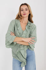  Overhemd met lange mouwen model 225521 Italy Moda 
