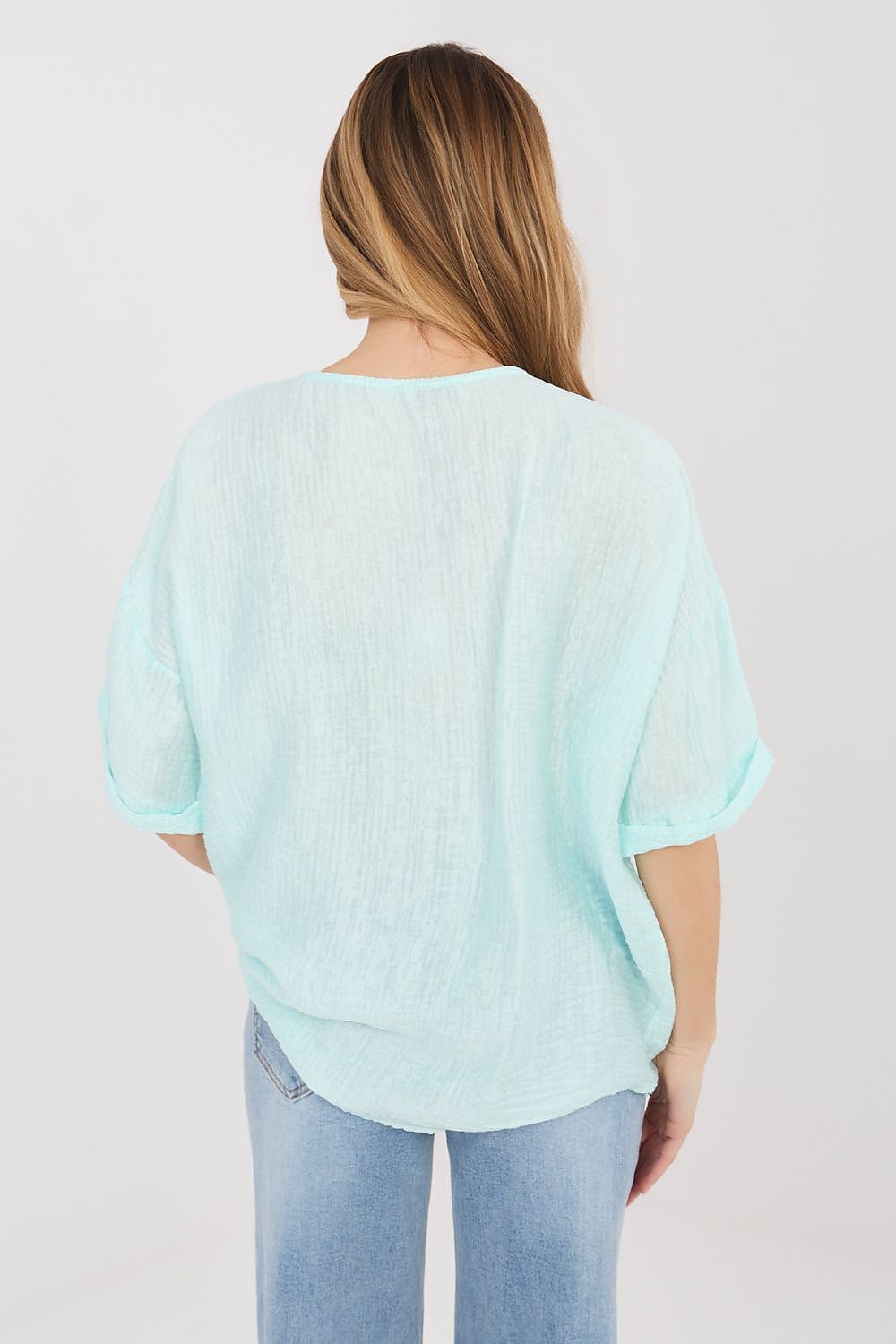  Overhemd met korte mouwen model 225511 Italy Moda 