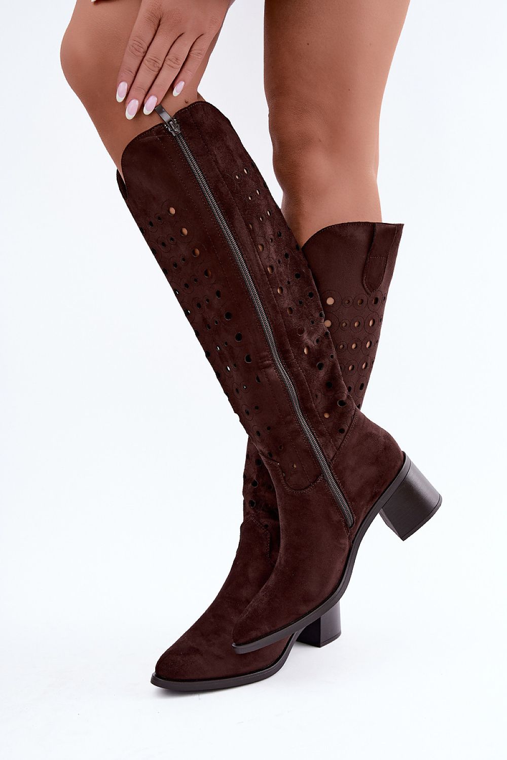  Laarzen met hoge hakken model 232090 Step in style 
