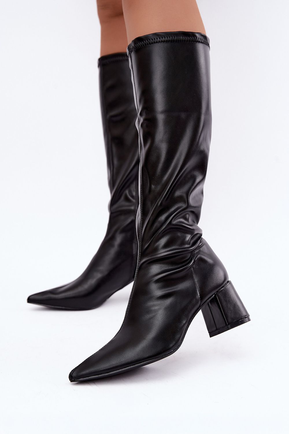  Laarzen met hoge hakken model 232112 Step in style 