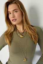 Touwhanger kettingen zon Dagelijkse romantische serie Dames sieraden