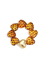 Acryl kralen armbanden hart retro dagelijkse klassieke serie dames sieraden