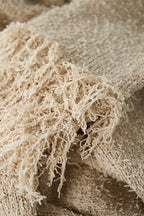 Cardigan met franjemouwen