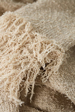Cardigan met franjemouwen