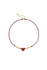 Polyester kralenkettingen Hart Casual Dagelijks Eenvoudig Serie Dames sieraden