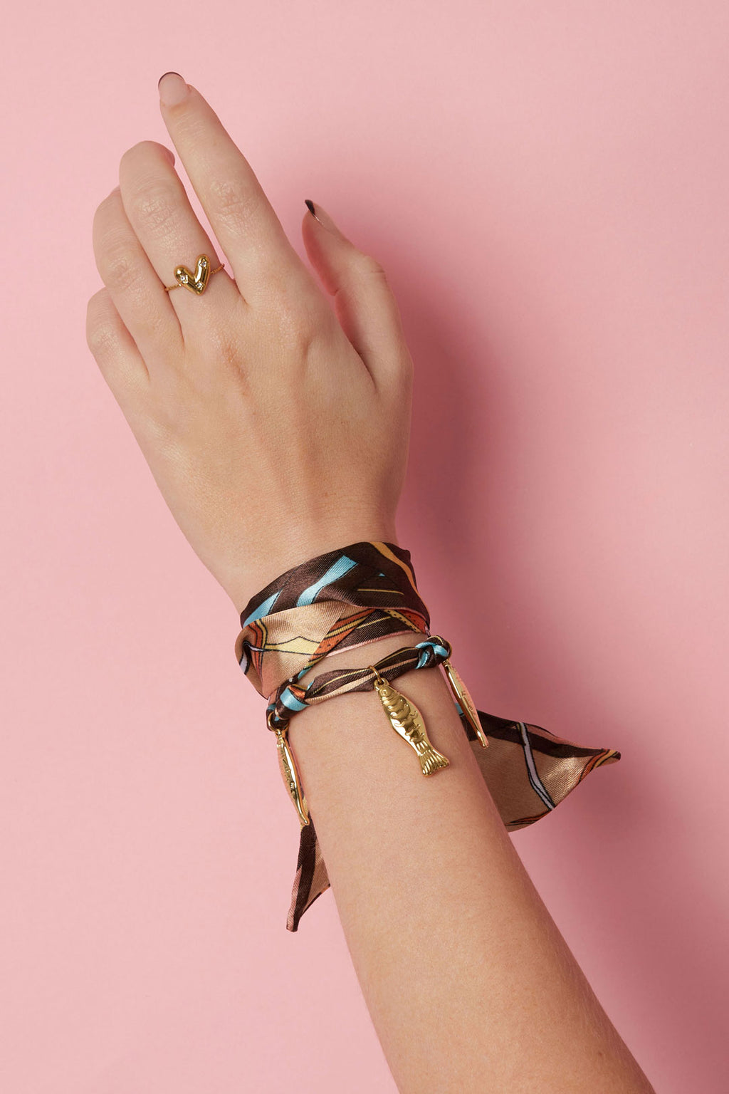 Armbanden met bedel van roestvrij staal, vis, casual, dagelijks, eenvoudig, serie, damessieraden