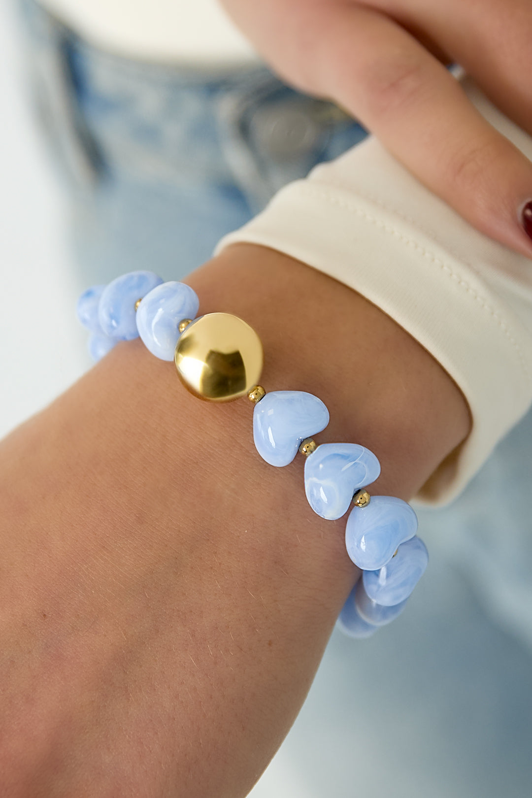 Armbanden met acryl kralen Hart Casual Dagelijks Eenvoudig Serie Dames sieraden